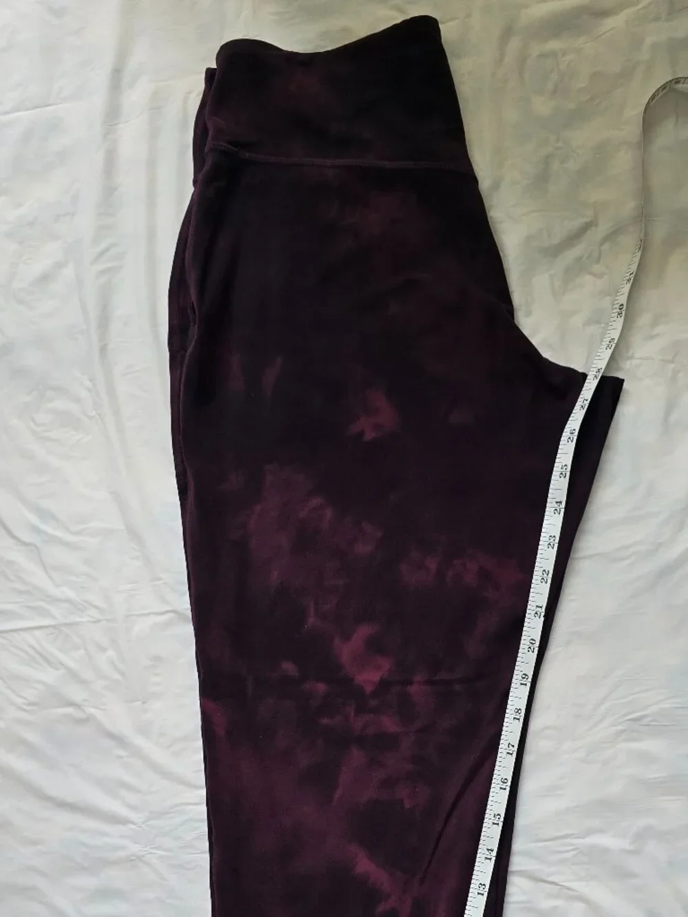 Lululemon Align High Rise Jogger Diamond Dye Cassis Black Size 10 Nulu